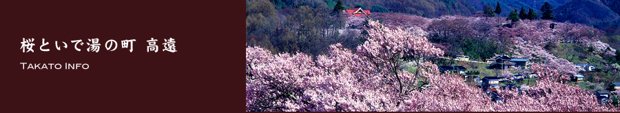 桜といで湯の町 高遠